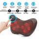 thumbnail image 2 of Almohada de Masaje Shiatsu Eléctrica para Cuello y Espalda, 8 Rodillos con Calor, Uso en Coche y Hogar, Color Marrón, 2 of 3