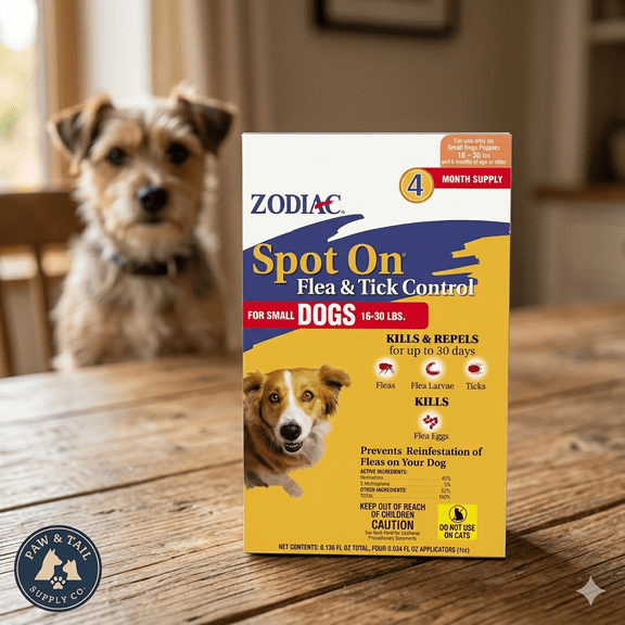 Zodiac Spot On Flea & Tick Control for Dogs and Puppies