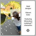 thumbnail image 4 of Miraculous Ladybug Double Face Cat Noir 6' x 9' Grey Area Rug by Well Woven, 4 of 5