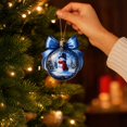 thumbnail image 5 of Qwtwty Christmas Decorations Balls with Hang Rope, Shatterproof Hanging Bauble Pendants for Xmas Tree Holiday Wedding Party Decorations, 5 of 7