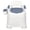 Blue, variant on Anvazise Mobile Portable Commode Chair,Bedside Commode,Double Seal Odor Control Toilet with Removable Armrest, Bucket & Paper Holder,220lbs Capacity (Grey)