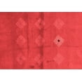 thumbnail image 1 of Ahgly Company Indoor Rectangle Abstract Red Modern Area Rugs, 7' x 10', 1 of 4