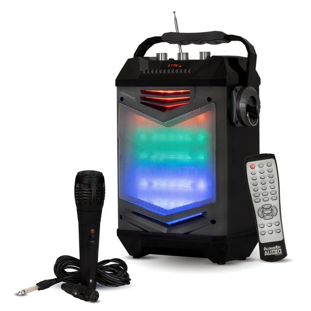 Acoustic Audio TG65GS Portable Bluetooth Speaker with LED Display