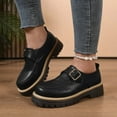 thumbnail image 2 of Dakaela Womens Loafers Slip on Chunky Platform Penny Loafer Lug Sole Business Office Dressy Work Shoes for Ladies, 2 of 7