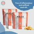 MASA CHIPS Tortilla OIF8 Chips Snack Pack Seed Oil Free, Naturally