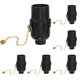 thumbnail image 1 of Socket de lámpara de cadena Uxcell 6Pack - E26 listado por UL con cadena de 8" (Encendido/Apagado) para lámparas de mesa y de pie, 1 of 6