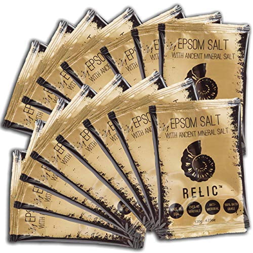 Relic Epsom Bath Salts, Pure Epsom Salt with Ancient Mineral Salt