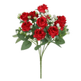 thumbnail image 3 of Gifts for Women PALIFEUR Fake Flowers Rose Artificial Flowers for Outdoor or Indoor No Fade Plastic Silk Flowers, Realistic Faux Flowers Bouquet, Mother's Day Gifts Wedding Prom Home Decorations, 3 of 7