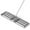Silver, variant on Costway Lawn Leveling Rake 36" x 10" Heavy Duty Level Lawn Tool for Garden Backyard/Lawn Black