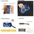 thumbnail image 2 of ZUXONGSY Turtle Hibiscus Heart Print Purses for Women Waterproof Handbag with Matching Wallet Set Leather Shoulder Bag Tote Satchel with Purse for Ladies Shopping, 2 of 4