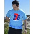 thumbnail image 2 of 1776 Happy Birthday Of America Tie Dye Cyclone Men -Image by Shutterstock, Male x-Large, 2 of 4
