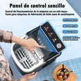 thumbnail image 4 of Fabricador de Hielo de Encimera, Máquina de Hielo Portátil con Autolimpieza, 26.5lbs/24Hrs, 9 Cubitos de Hielo en 6 Minutos, Cesta y Cuchara para Hielo, Ideal para Casa, Cocina, Bar, Camping, 4 of 5