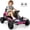Pink, variant on East doll 24V Ride on Toys, Kids Electric Vehicles with Gas Pedal & Brake, Power 2X200W Wheels Motors, Remote Control, Pink ATV for Big Kids Aged 3+