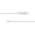 thumbnail image 3 of 14K White Gold Women's 16" 1.05mm Round Wheat Chain Necklace, 3 of 4