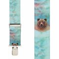 thumbnail image 2 of Suspender Store Novelty Brown Bear Suspenders - 2-Inch Wide Elastic - X-Back - Gator Clip - 3 Sizes, 2 of 4