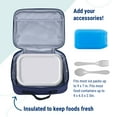 thumbnail image 4 of Wildkin Kids Insulated Lunch Box for Boy and Girls, BPA Free (Whale Blue), 4 of 8