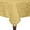Gold, variant on Ultimate Textile Saxony 54 x 120-Inch Rectangular Damask Tablecloth