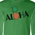 thumbnail image 4 of Inktastic Aloha- with pineapple Long Sleeve T-Shirt, 4 of 5