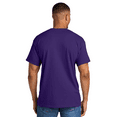 thumbnail image 4 of Gildan Dryblend T-Shirt, Men's Short Sleeve Crewneck Blank Tee for Arts and Crafts, Purple, 2XL, 4 of 5