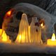 thumbnail image 5 of Adorno nocturna fantasma DQrwqpou para novia y Regalo Halloween Resina, 5 of 9