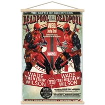 Marvel Comics - Deadpool - Chumpions Wall Poster with Wooden Magnetic Frame, 22.375" x 34"