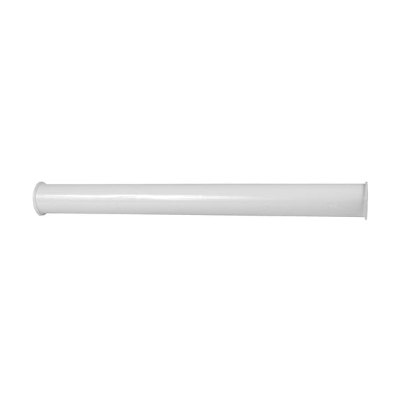 Oatey 1-1/2 in. x 16 in. Double Flanged Strainer Tailpiece for Tubular Drain Systems in White - P9803E