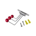 thumbnail image 2 of Lenkho Decorative Swivel Metal Wall Hook, Foldable Coat Rack Hook, Multi‑Purpose Wall‑Mount Hanger for Clothes, Hats, Bags, Ideal for Bathroom, Kitchen & Bedroom Storage, 2 of 6