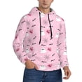 thumbnail image 2 of Lsque Bat And Pumpkin Pattern Casual Men's Hoodie,Hooded Sweatshirt with Kangaroo Pocket,Pullover Hoodie-X-Large, 2 of 7