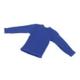 thumbnail image 2 of Camisa de manga larga a escala 1/12, uniforme informal de moda para soldado de 6 pulgadas Azul, 2 of 9