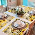 thumbnail image 5 of Educational Preschool Placemats Set of 6 Boho Plastic Table Mats Toddler Children Montessori Place Mats for Kids Washable Vinyl Holiday Table Decoration for Indoor Outdoor Party Kitchen Dining Table, 5 of 10
