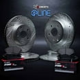 thumbnail image 2 of R1 Concepts Front Rear Brakes and Rotors Kit |Front Rear Brake Pads| Brake Rotors and Pads| Optimum OEp Brake Pads and Rotors WGUN2-40241, 2 of 5
