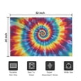 thumbnail image 5 of Colorful Tie Dye Mandala Pattern Door Rugs,Washable Non Slip Door Mats Indoor,Decorative Door Mats,Entry Mat Indoor for Entrance,Bedroom,Kitchen,Bathroom,20"x32", 5 of 6