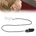 thumbnail image 1 of One Ear Sound Aid Lanyard Clip , BTE Protector A675 Hanging Sound  Rope Lanyard , For Elderly Kids Black L, 1 of 8