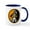 White/Navy Inside, variant on CafePress - Halloween Retro Beagle Witch Mugs - 11 oz Ceramic Mug - Novelty Coffee Tea Cup
