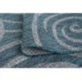 thumbnail image 6 of 9x12 Water Resistant, Large Indoor Outdoor Rugs for Patios, Front Door Entry, Entryway, Deck, Porch, Balcony | Outside Area Rug for Patio | Aqua, Geometric | Size: 8'9'' x 12'3'', 6 of 8