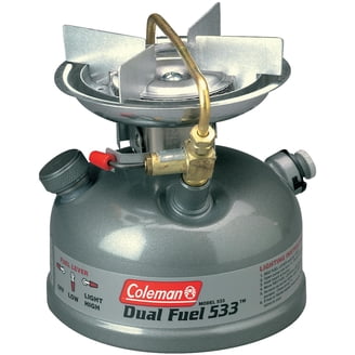 Coleman Guide Series 424 Dual Fuel 2-Burner Camp Stove, 14,000