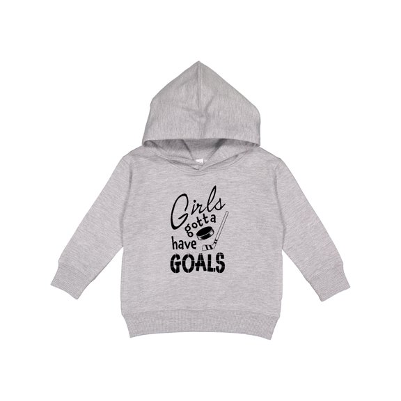 Inktastic Girls Gotta Have Goals Hockey Player Toddler Hoodie