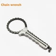 thumbnail image 3 of 1pc Adjustable Car Engine Oil Filter Chain Grip Key Wrench Remover Tools Car Engine Oil Filter Chain Wrench Grip Spanner Repair, 3 of 5