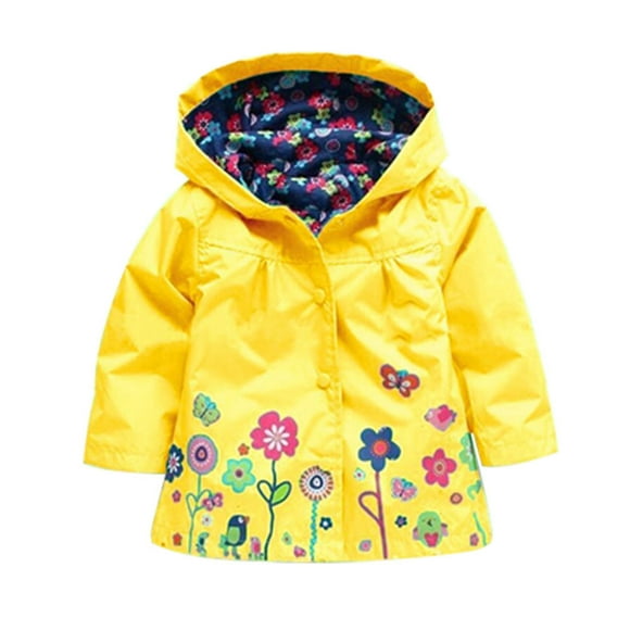 Kids Raincoat girls Clothes Jacket Kids Raincoat Coat Outerwear Children Clothing Jacket