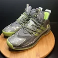 thumbnail image 1 of Ad-id-as Pro Boost Low Shoes Mens 8 Black Neon Green Training Sneakers FW85 EUC, 1 of 6