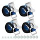 thumbnail image 5 of 4x zancos para paneles de yeso, correas para piernas, correas para zancos, Kit de correa de fijación ajustable para pintura de pared alta, rendimiento, 5 of 8