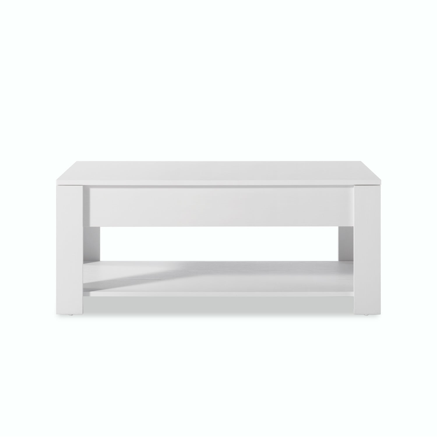 Kadyn Lift Top Extendable Coffee Table, Modern Coffee Tea Table with Storage, MDF Coffee Table Side Table for Living Room, White Kadyn Lift Top Extendable Coffee Table, Modern Coffee Tea Table with Storage, MDF Coffee Table Side Table for Living Room, White
