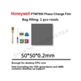 thumbnail image 1 of Honeywell PTM7950 Thermal Pad Phase-Change Material CPU GPU Notebook Computer Watercooler Heatsink Radiator Partner 8.5W/M-k 50X50X0.2mm 0.2mm, 1 of 6