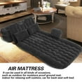 thumbnail image 3 of Inflatable Bed Mattress, Soft Flocked PVC, Durable and Strong with Inflatable Pillows Design for Camping Travel Car Back, 3 of 7