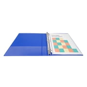 Pen + Gear 1-inch Durable Binder, Blue, 6 Pack