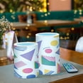 thumbnail image 3 of Yayeee Flameless Candles with Remote Flickering Battery Operated Multi Color Changing, Green Retro Shapes, 3 of 7