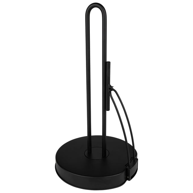 Soporte para toallas de papel Spectrum Euro Tension negro 42x18x19 cm