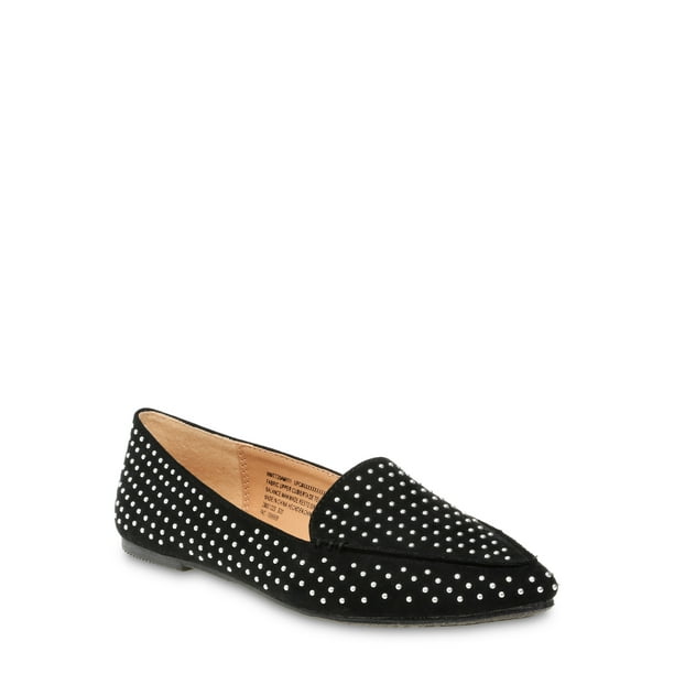 Time and Tru - Time and Tru Embellished Feather Flat (Women's) (Wide ...