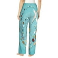 thumbnail image 3 of Fotbe Travelling on Airplane Women's Pajama Pants,Sleepwear Pants,Pj Bottoms Drawstring And Pockets-XX-Large, 3 of 9
