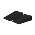 thumbnail image 3 of DYNWAVECA Auto Seat Wedge Leveling Cushion, Car Rear Seat Wedge Pad, Angled Design Breathable Fabrics Seat Leveling Pad for Trip Auto 2pcs, 3 of 10